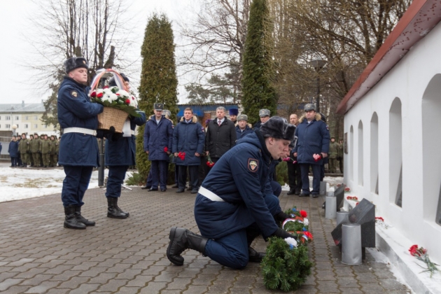 В Пскове почтили память погибших бойцов спецназа