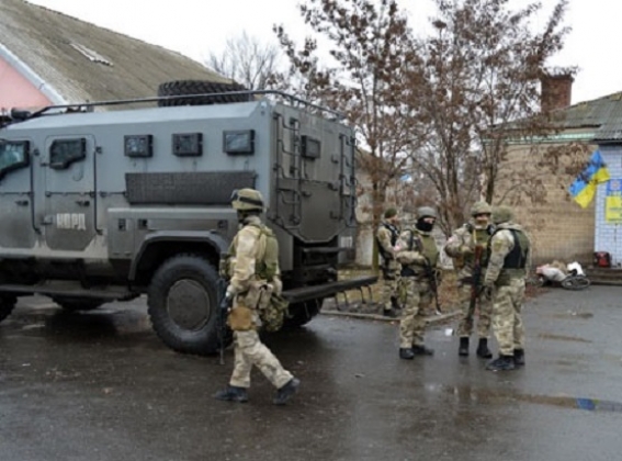 Украинская полиция в Донбассе