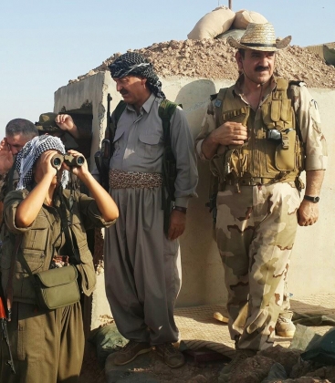 Бойцы курдской пешмерги