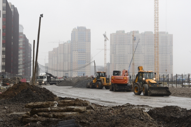 Дорожное строительство в Кудрово
