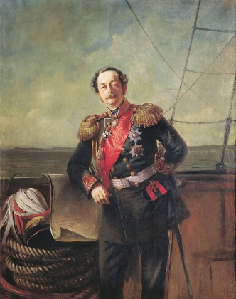 Константин Маковский. Портрет Муравьёва-Амурского. 1863