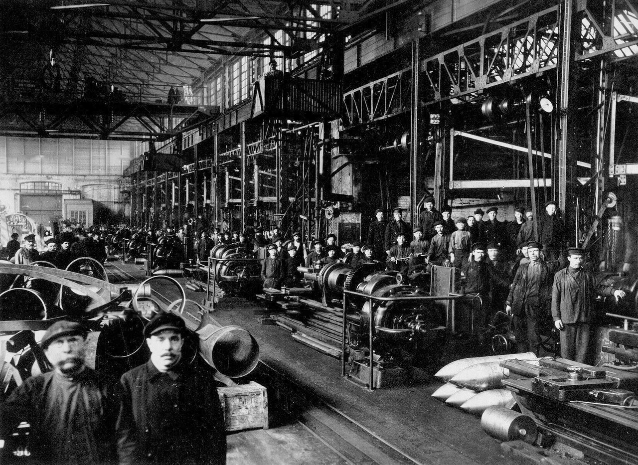 Забастовка на Путиловском заводе 1917