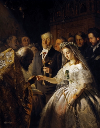 Василий Пукирев. Неравный брак 1862