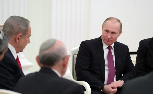 Встреча Владимир Путина с Биньямином Нетаньяху