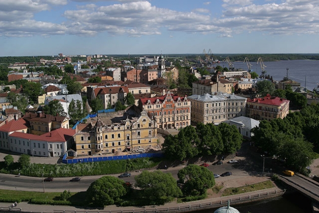 Выборг летом