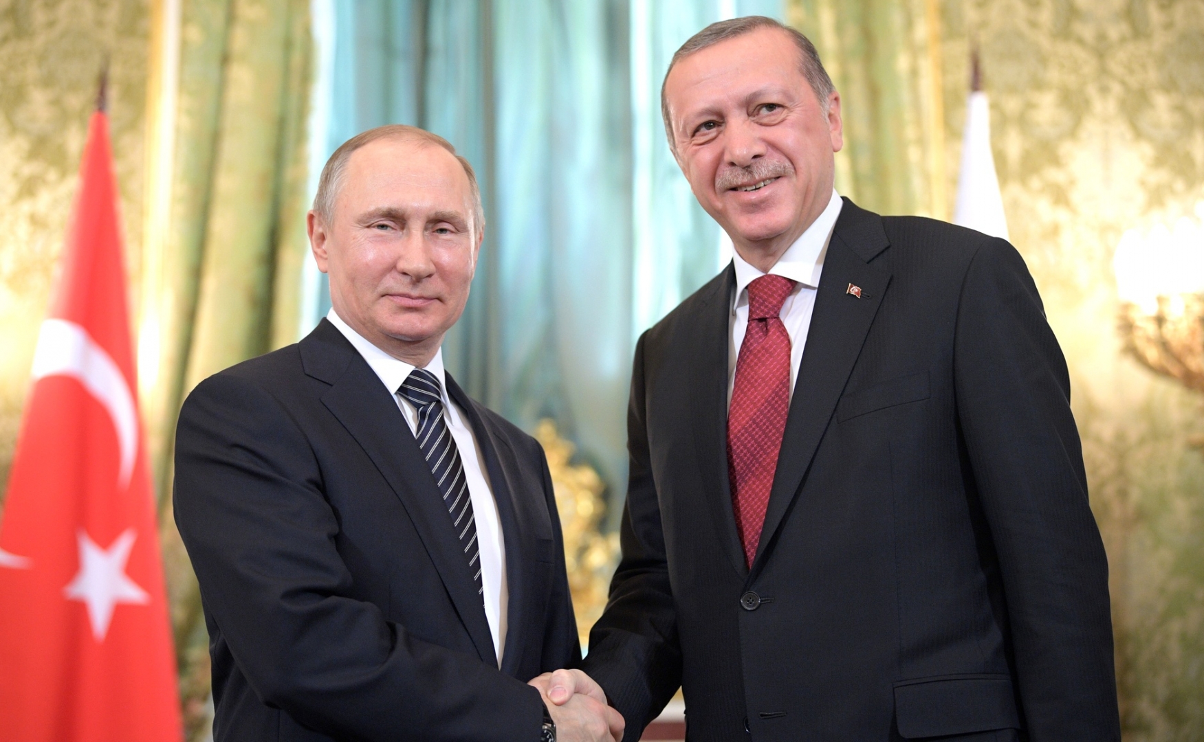 Владимир Путин и Реджеп Тайип Эрдоган
