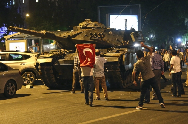 Попытка военного переворота в Турции. 2016