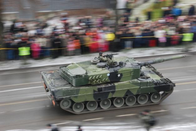 Танк Leopard 2A4 армии Финляндии