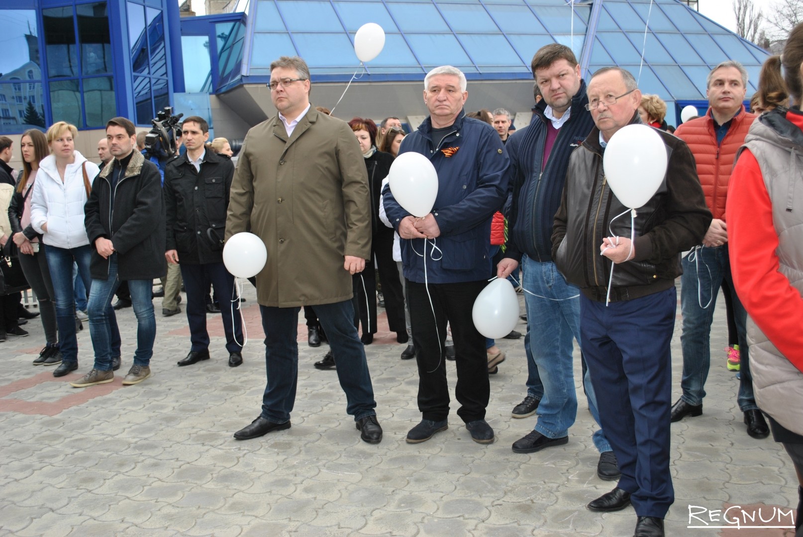 Руководство Ставропольского края и города Ставрополя на митинге против террора 