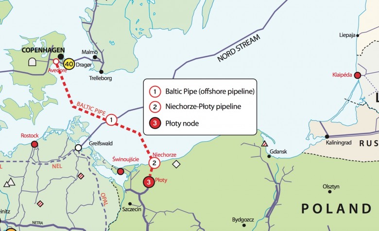 Маршрутная карта газопровода