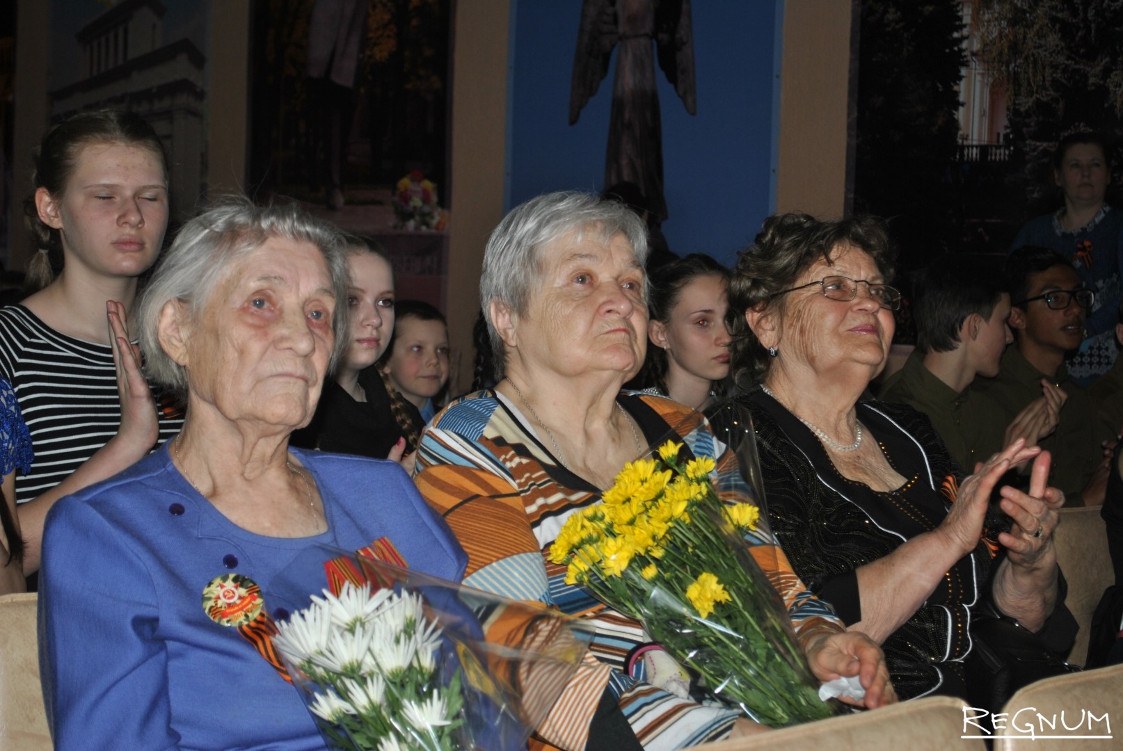 Ветераны на акции «История семьи в истории Победы» в Ставрополе