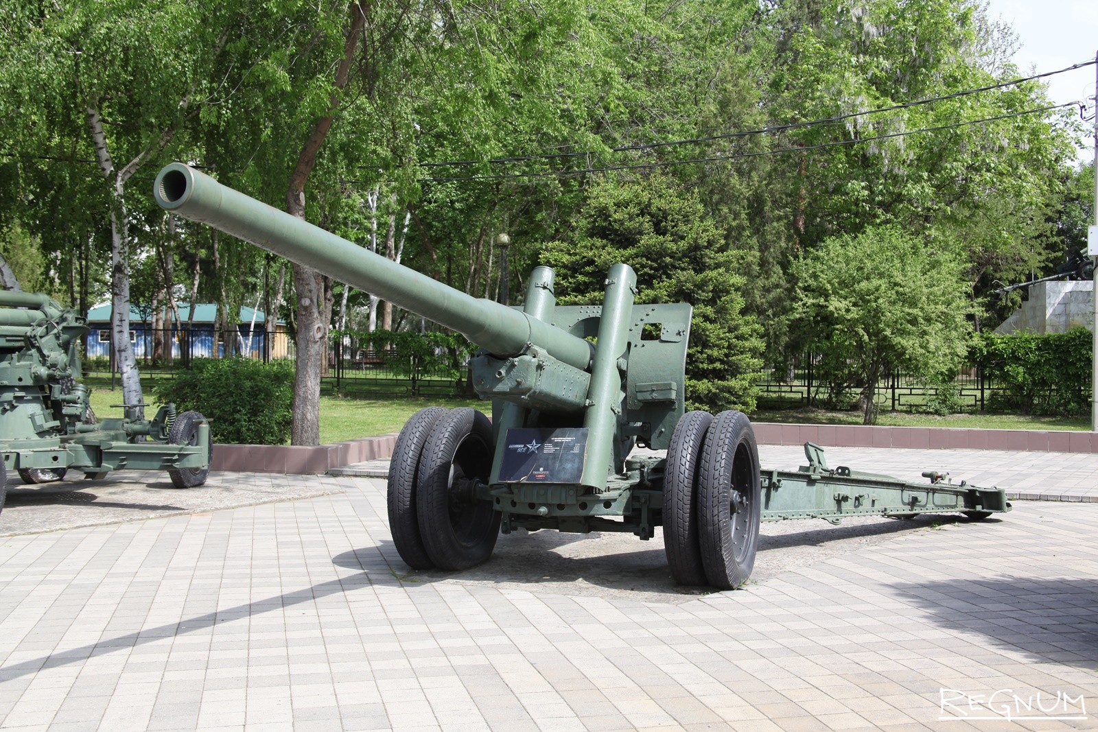 Пушка времен Великой Отечественной войны