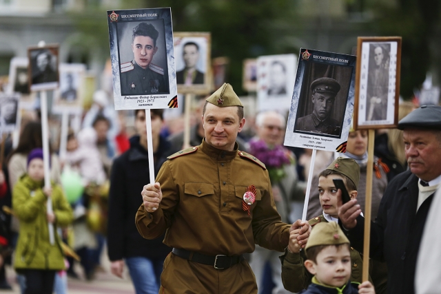 В Белгороде с «Бессмертным полком» прошли 70 тысяч человек
