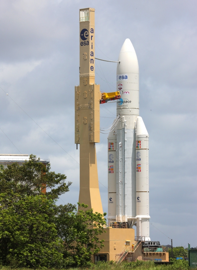 Ариан-5 ES перед запуском 