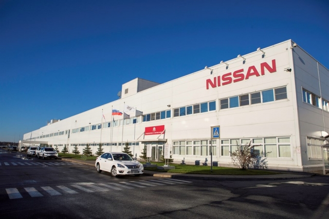 Завод Nissan в Петербурге