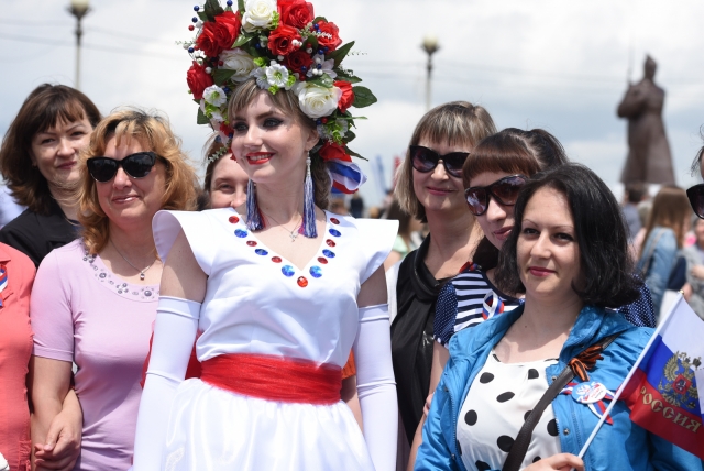 Россия-Ставрополь-МЫ! День России праздновали более 5 тыс. ставропольцев