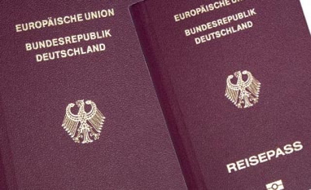 Немецкий Паспорт Фото