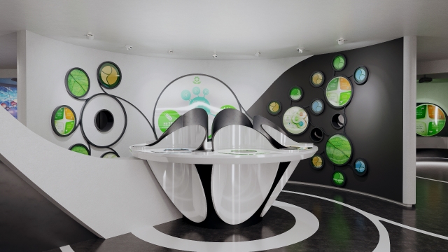 Экспонаты центра «Зелёная планета» в Череповце