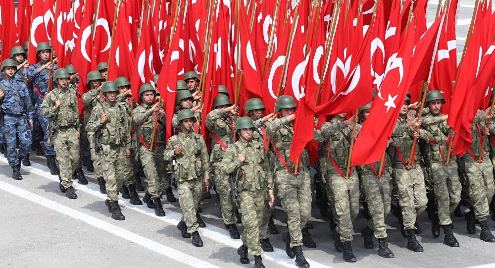 Турецкая армия готова к наземной операции в Сирии, пишут СМИ