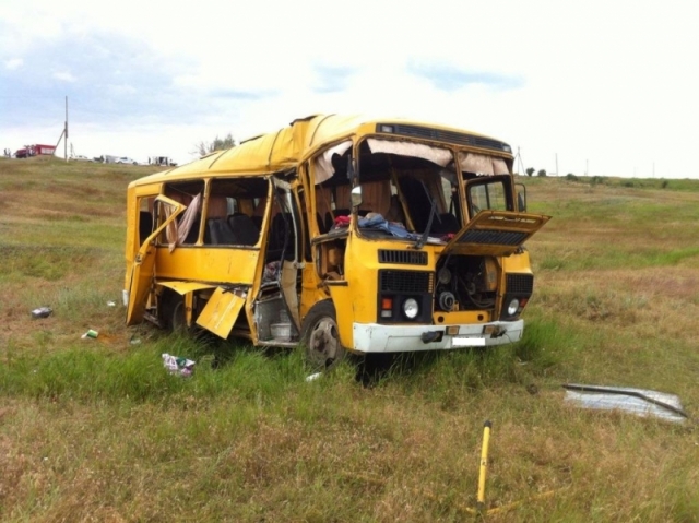 Авария с двумя рейсовыми автобусами под Ростовом-на-Дону: есть жертвы