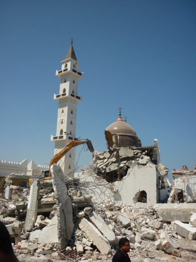 Разрушенная мечеть. Триполи 