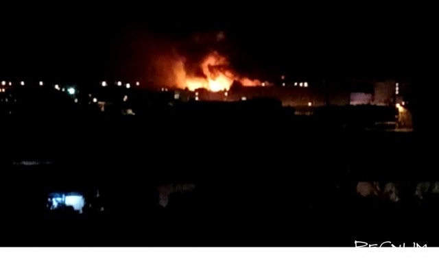 Пожар на складах в Москве локализован
