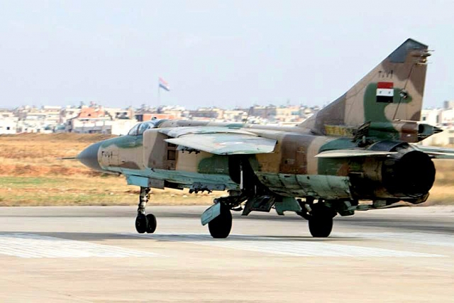 МиГ-23 ВВС Сирии 