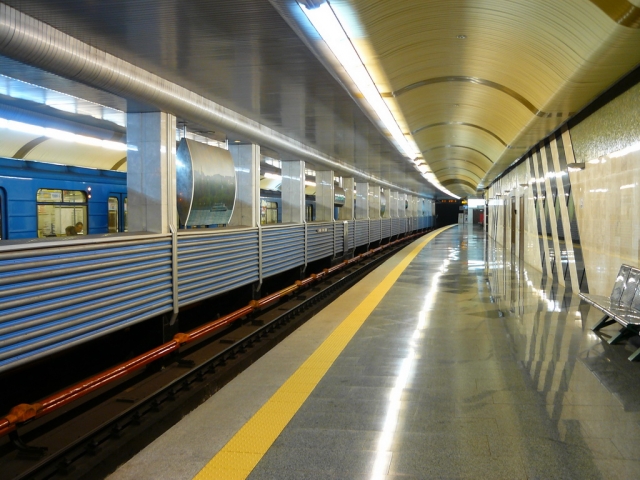 Станция метро в Киеве