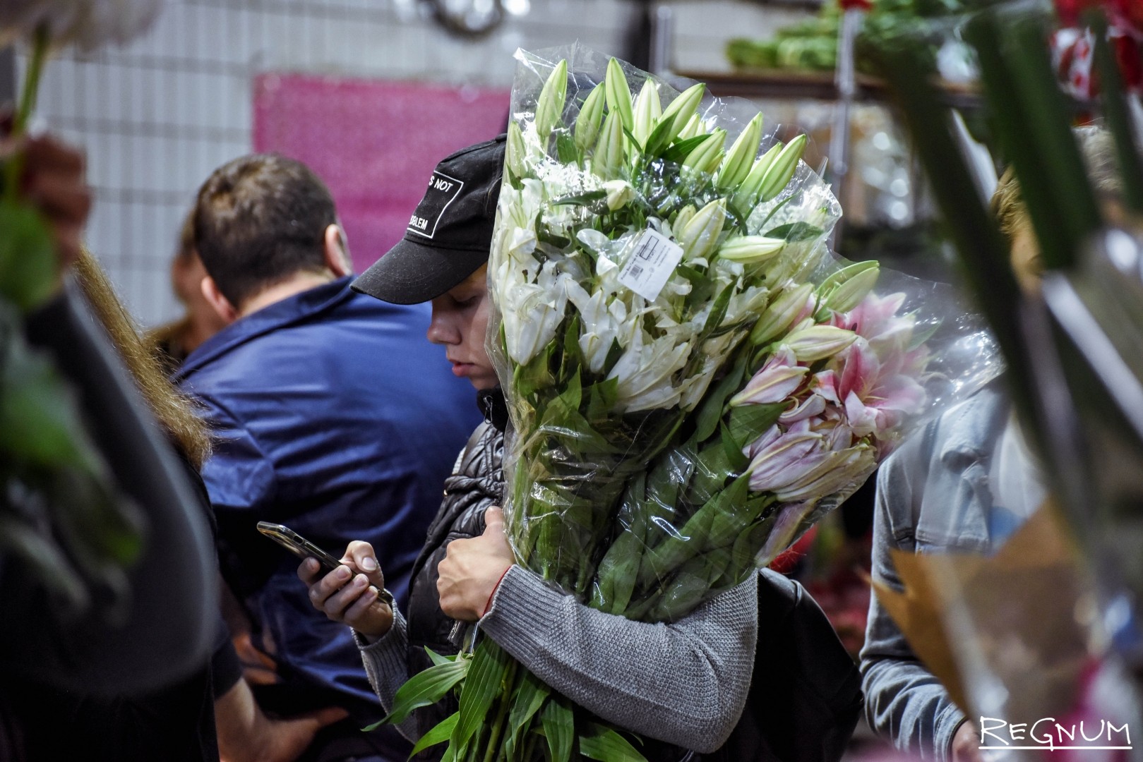 Рижский рынок цветов