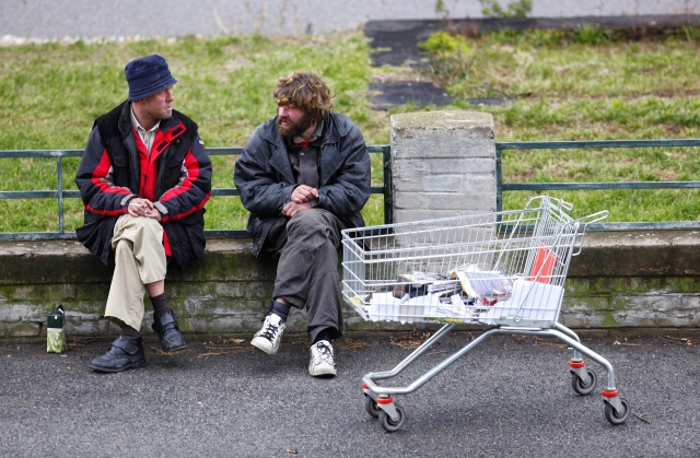 Число бездомных в Англии увеличилось на 60%