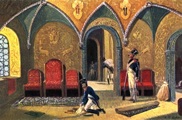 И. Львов. Французы в престольной палате