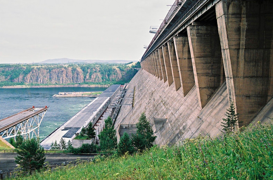 Братская гэс фото