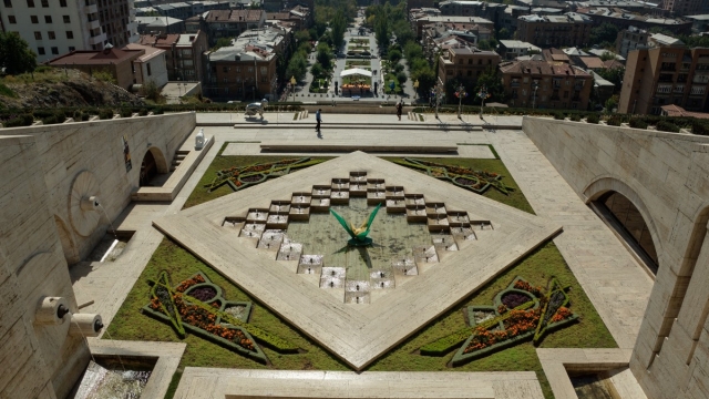 Каскад в Ереване 