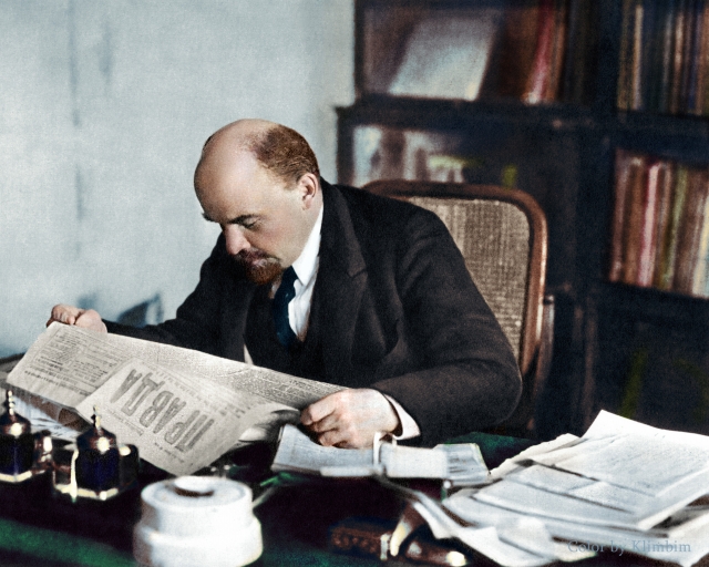 Ленин, октябрь 1918