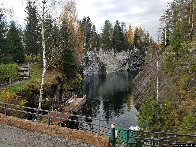 Рускеала в мае фото