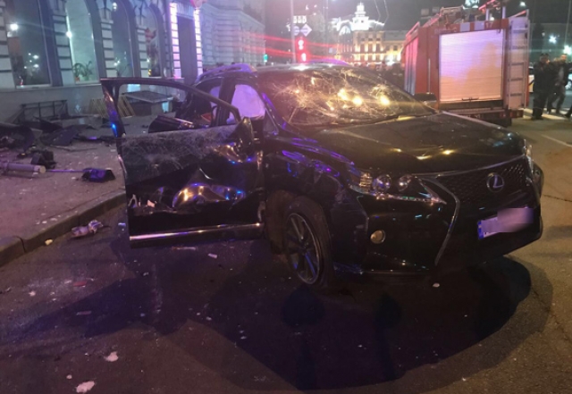МВД Украины рассказало об обстоятельствах наезда Lexus на людей в Харькове