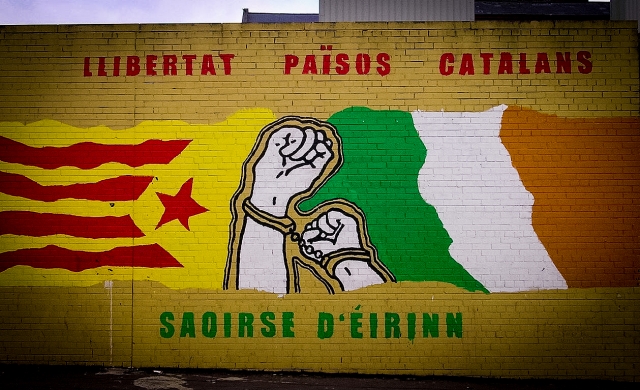 Граффити в Каталонии. Сепаратизм