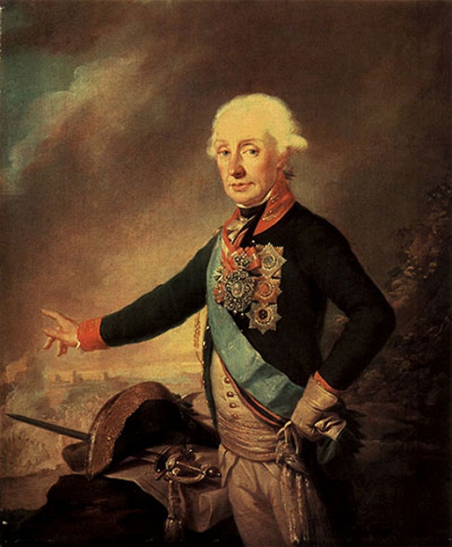 Йозеф Крейцингер. Портрет А. В. Суворова. 1799
