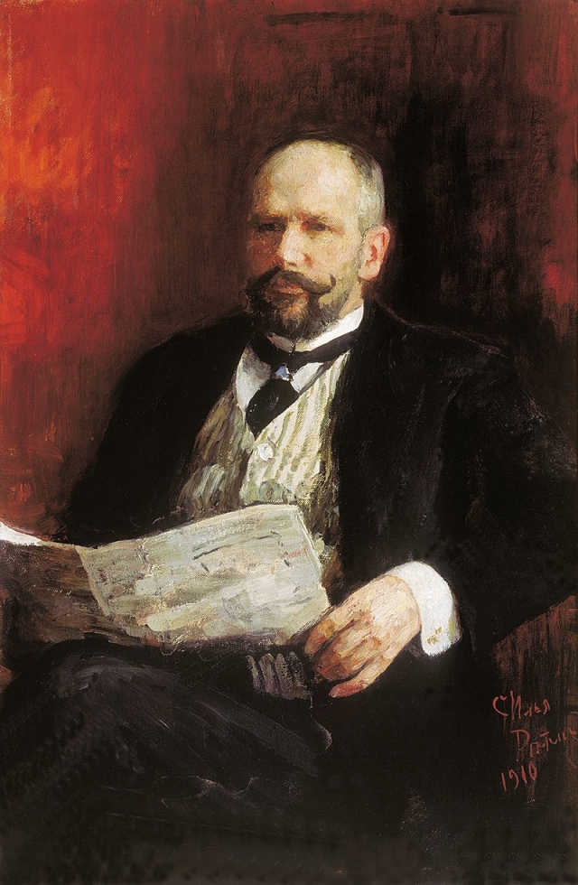 Илья Репин. Портрет Петра Столыпина. 1910