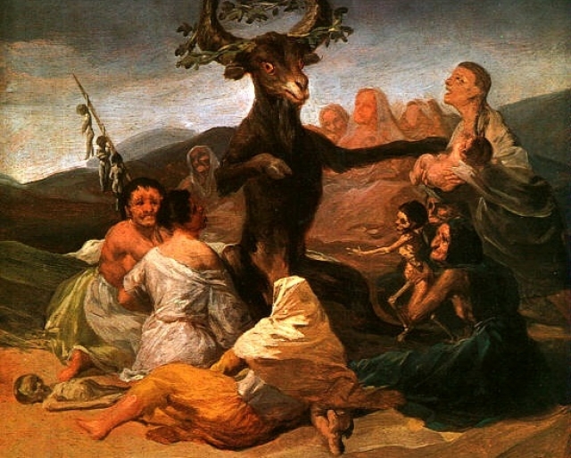 Франсиско Гойя. Шабаш ведьм. 1798