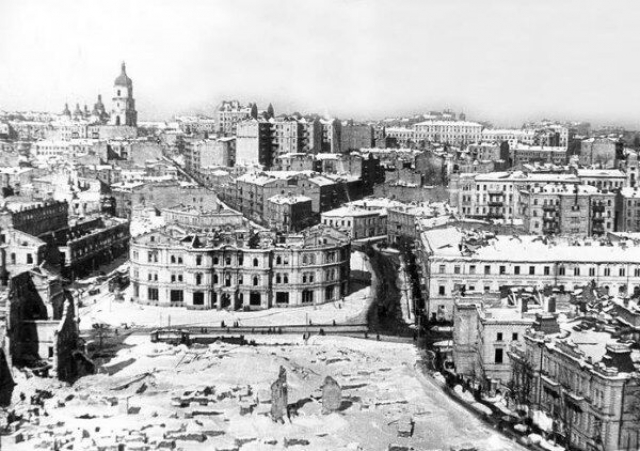 Майдан в составе единой Европы Киев в 1943 году