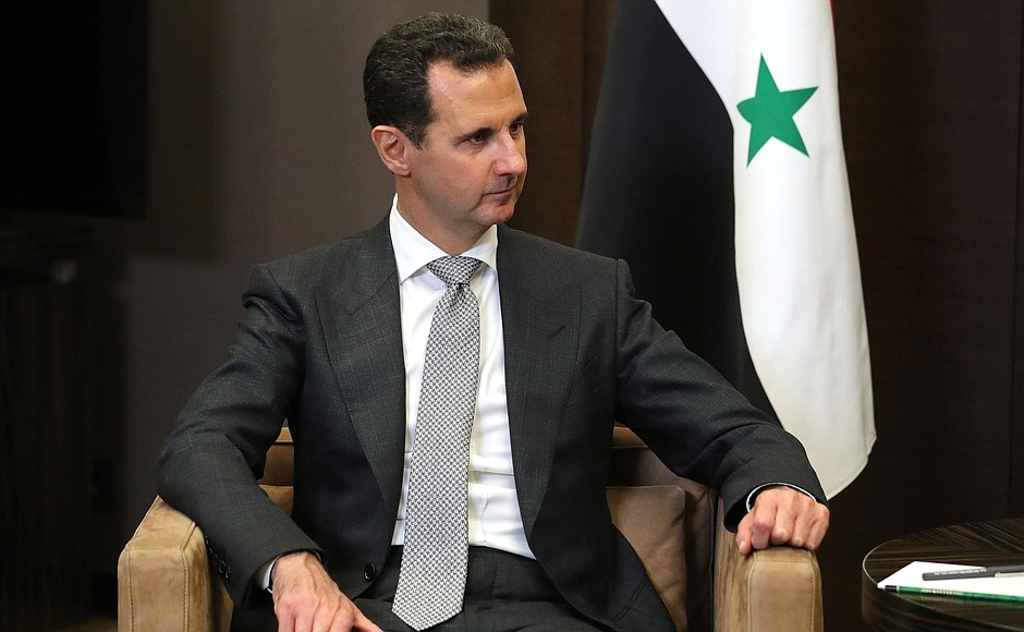 Президент Сирии Башар аль-Асад с рабочим визитом посетил Россию. 2017 ...