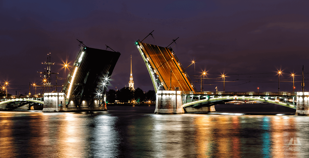 Биржевой мост в санкт петербурге