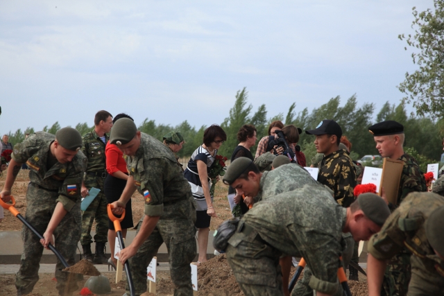 В Волгограде найдено неучтённое захоронение времён войны: поднят 51 солдат