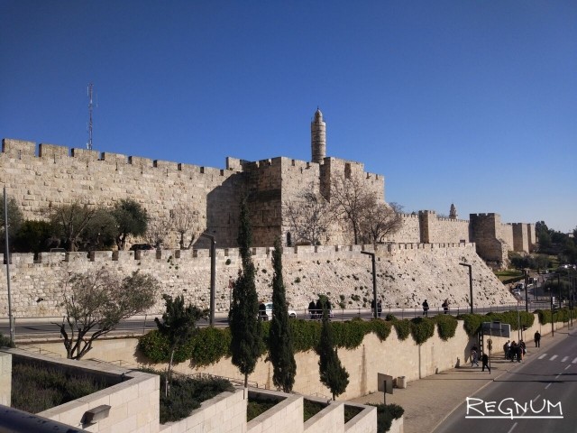 Стены старого города. Иерусалим