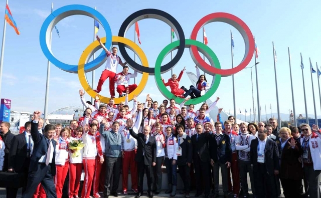 Встреча с Олимпийской сборной России 