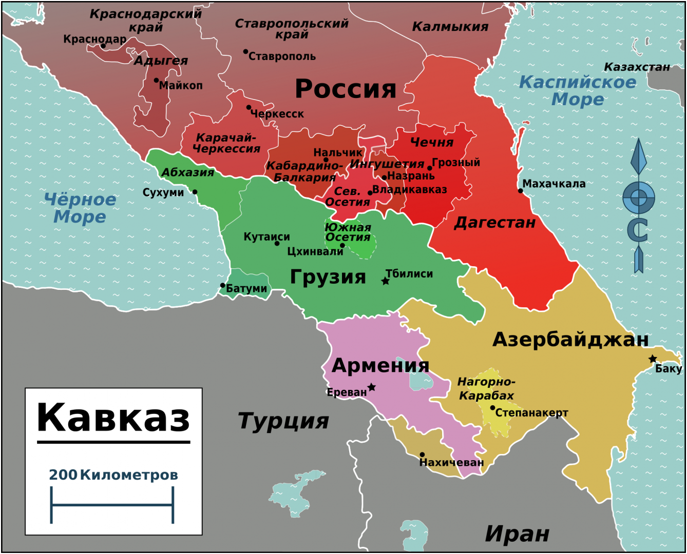 Россию выдавливают с Кавказа › ПОЛИТИКУС