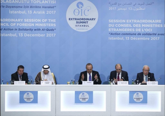 Саммит Организации исламского сотрудничества по вопросу Иерусалима. Стамбул. Декабрь 2017 