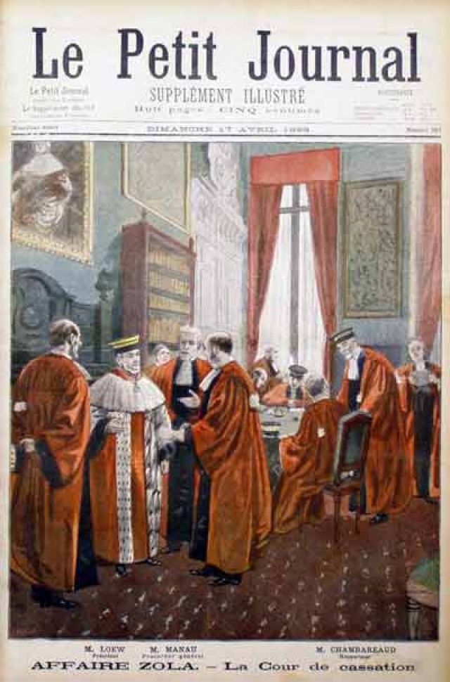 Judges of criminal court in Le Petit Journal (The small newspaper)