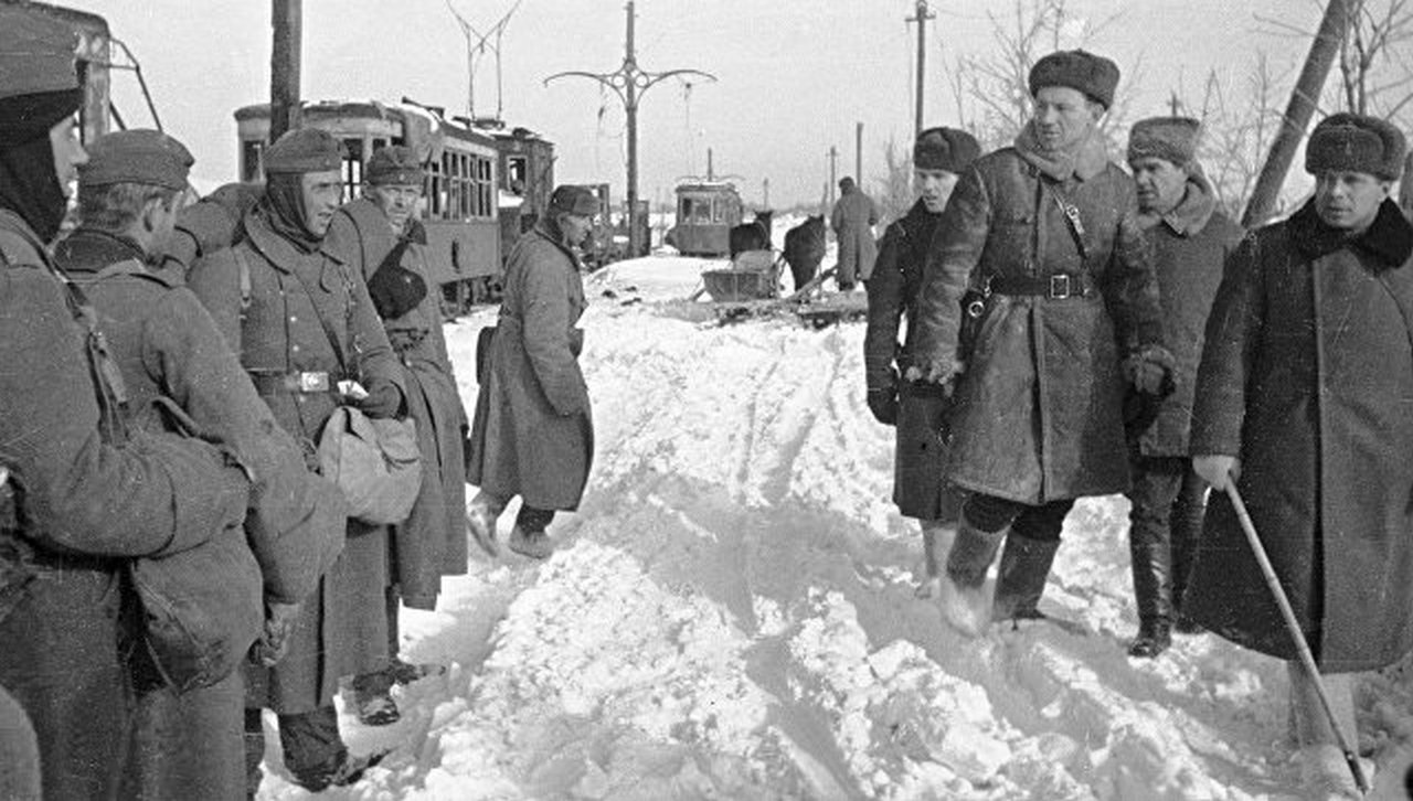 Фото Пленных Немцев Зимой